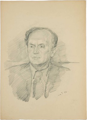 Бруни Лев Александрович. Силуэт В.Г. Лидина